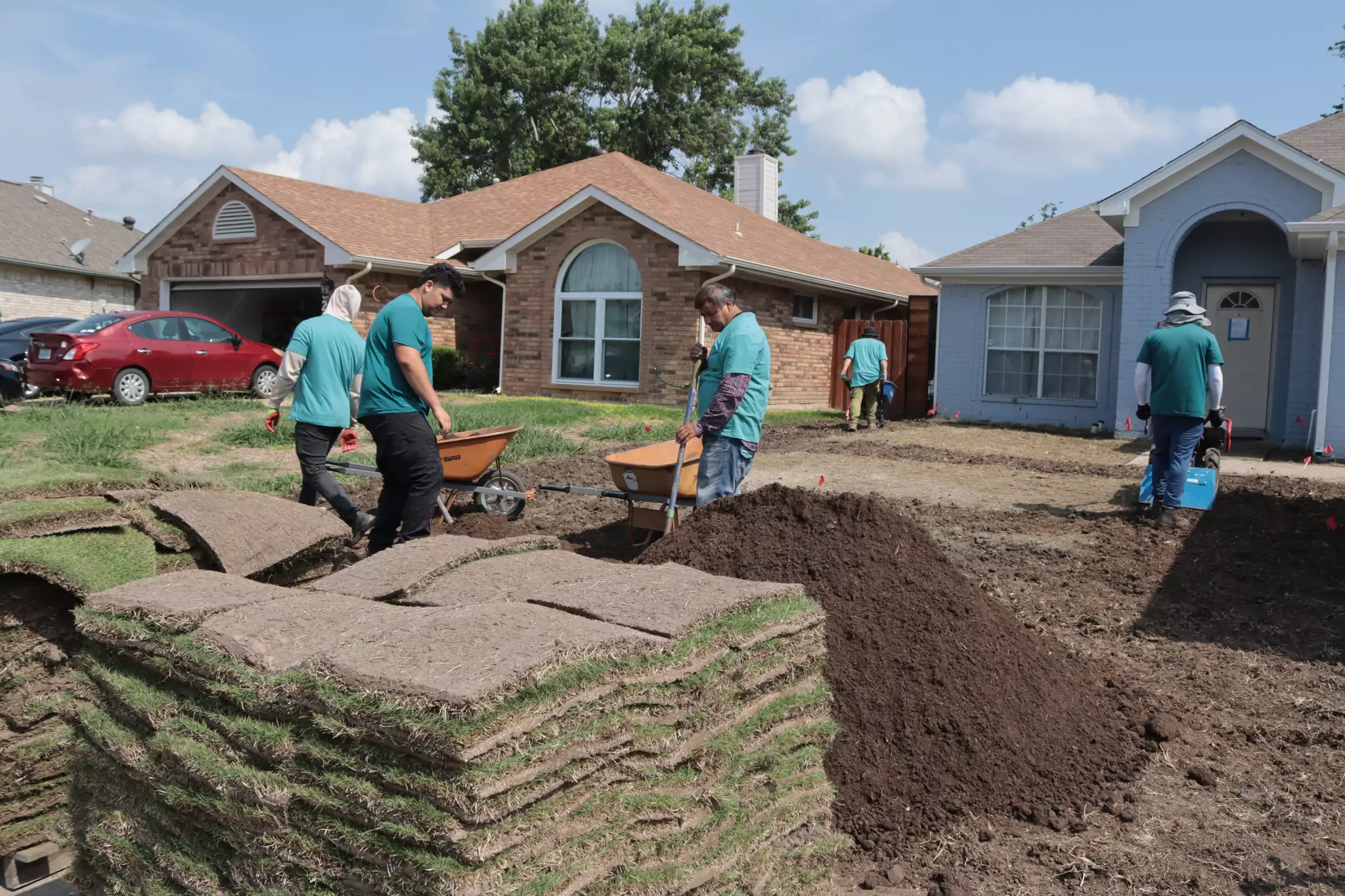 Sod Installation Trophy Club