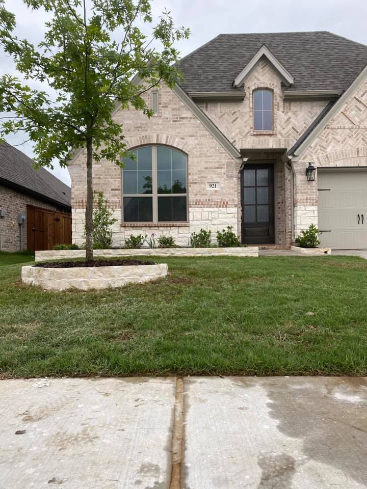 Flower Bed Edging example 1